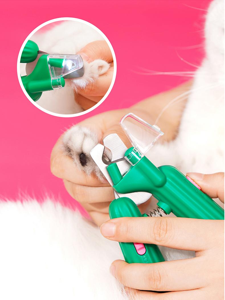 Cactus Multi-Functional Led Light Cat Nail Clippers