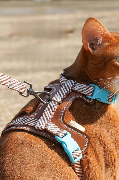 Adjustable Cat Harness & Leash