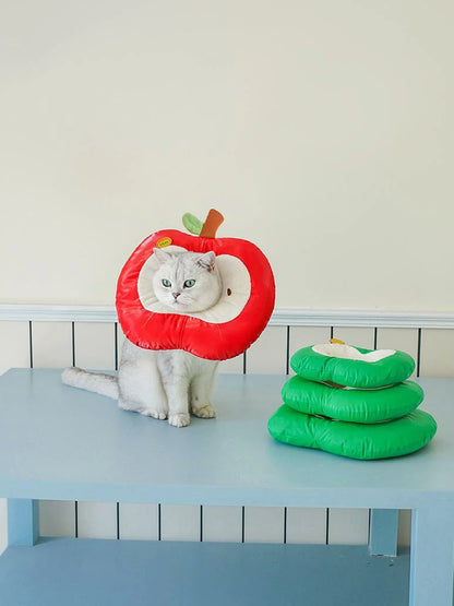 Apple-Shaped Anti-Lick Recovery Collar