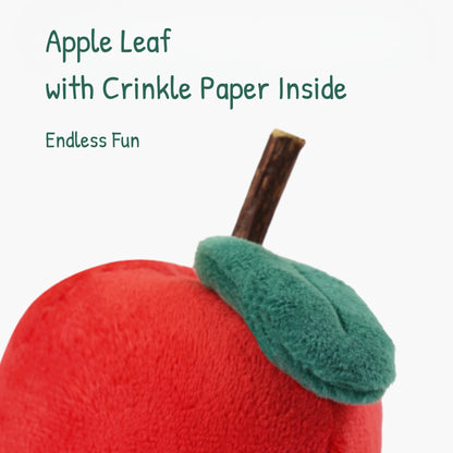 Festive Catnip Apple Chew Toy